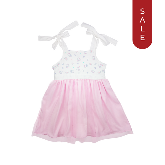 HELLO KITTY GRACIOUS STRAP DRESS FOR TODDLERS (1-3 YRS OLD)