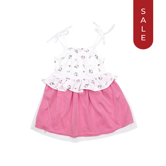 HELLO KITTY PERKY STRAP DRESS  FOR INFANTS (3-12 MONTHS)