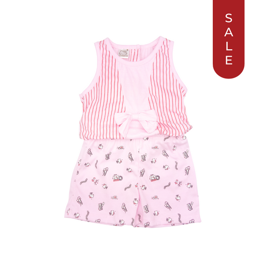 HELLO KITTY WARMTH SLEEVELESS ROMPER FOR TODDLERS (1-3 YRS OLD)