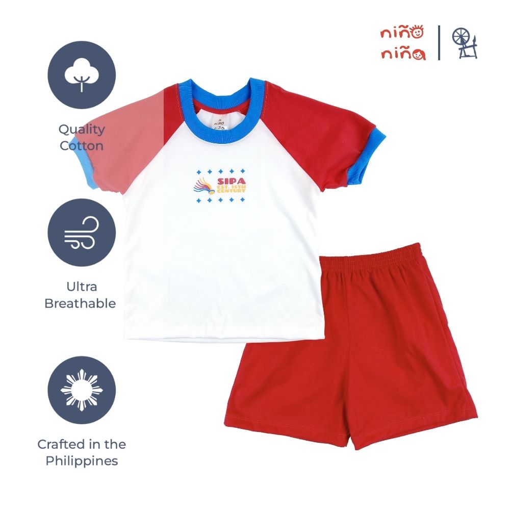 NIÑO NIÑA LARONG ATIN BOYS T.SHIRT & SHORTS TERNO FOR TODDLERS 1-4 YEARS OLD