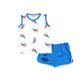 NIÑO NIÑA LARONG ATIN BOYS TANK TOP & SHORTS TERNO FOR TODDLERS 1-4 YEARS OLD