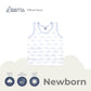SLEEPY MOUNTAINS SANDO TOP FOR NEWBORN (0-6 MOS)