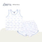 SLEEPY MOUNTAINS SANDO TOP FOR NEWBORN (0-6 MOS)
