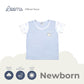 SLEEPY MOUNTAINS T-SHIRT TOP FOR NEWBORN (0-6 MOS)