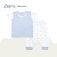 SLEEPY MOUNTAINS T-SHIRT TOP FOR NEWBORN (0-6 MOS)