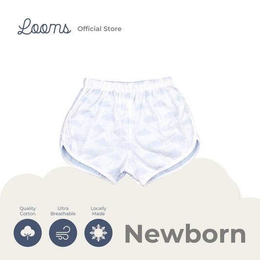 SLEEPY MOUNTAINS SHORTS FOR NEWBORN (0-6 MOS)