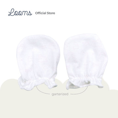 SLEEPY MOUNTAINS MITTENS FOR NEWBORN (0-6 MOS)