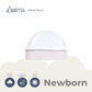 SLEEPY MOUNTAINS BONNET FOR NEWBORN (0-6 MOS)