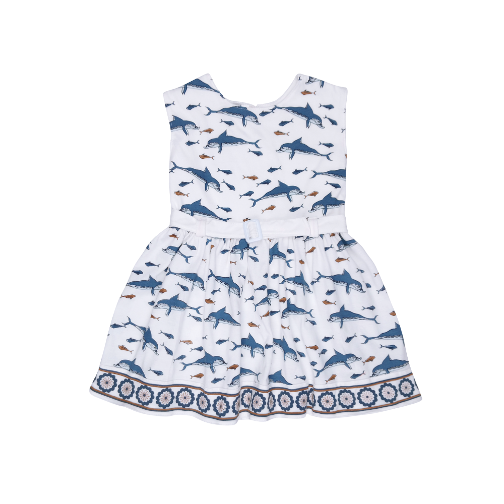 CRETE DRESS FOR TODDLERS (1-3 YRS OLD)