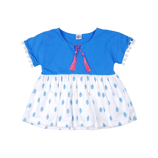 SURAMYA LONG BLOUSE FOR TODDLERS 1-4 YEARS OLD