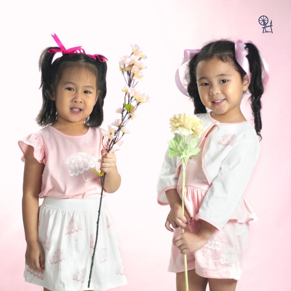 MARIA CLARA BLOUSE AND SKIRT SET FOR TODDLERS 1-3 YEARS OLD