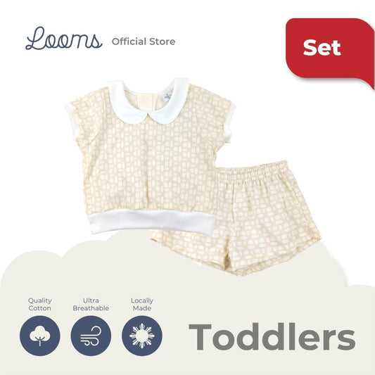 FRENCH SUMMER COORDS SET FOR TODDLERS (1-3 YRS)
