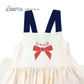 FRENCH SUMMER SUN DRESS FOR TODDLERS (1-3 YRS)