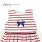 FRENCH SUMMER STRIPED DRESS FOR TODDLERS (1-3 YRS)