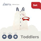 FRENCH SUMMER DRESS AND HEADBAND SET FOR TODDLERS (1-3 YRS)