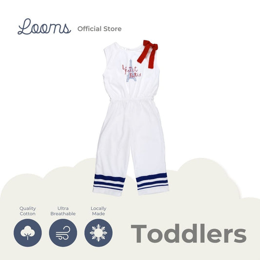 FRENCH SUMMER JUMPSUIT FOR TODDLERS (1-3 YRS)