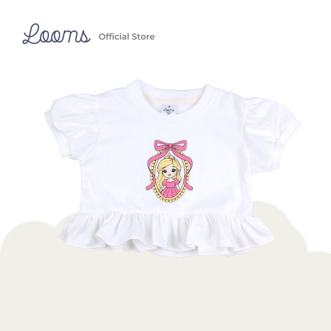 PRINCESS BLOUSE AND SKIRT SET FOR TODDLERS (1-3 YRS)
