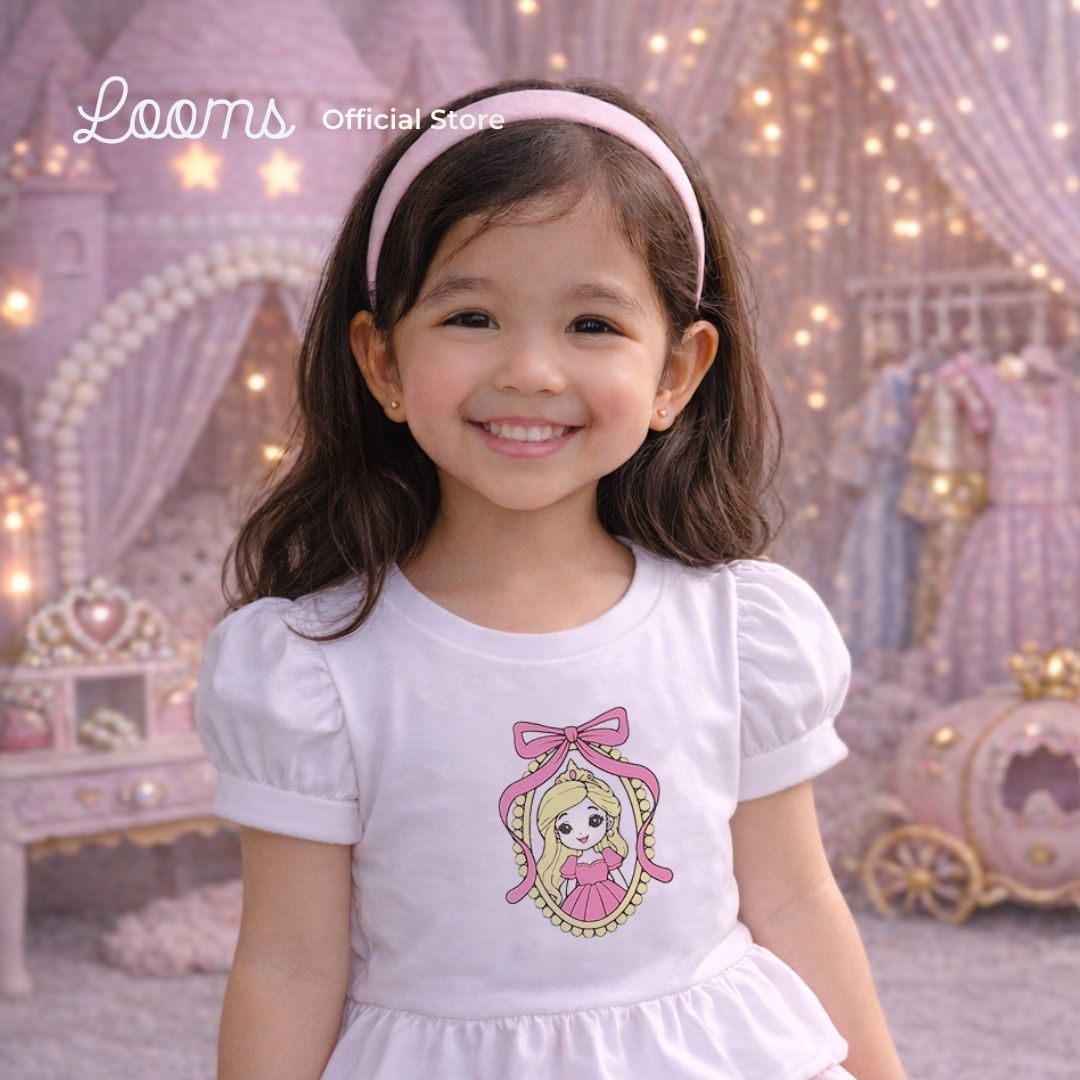 PRINCESS BLOUSE AND SKIRT SET FOR TODDLERS (1-3 YRS)