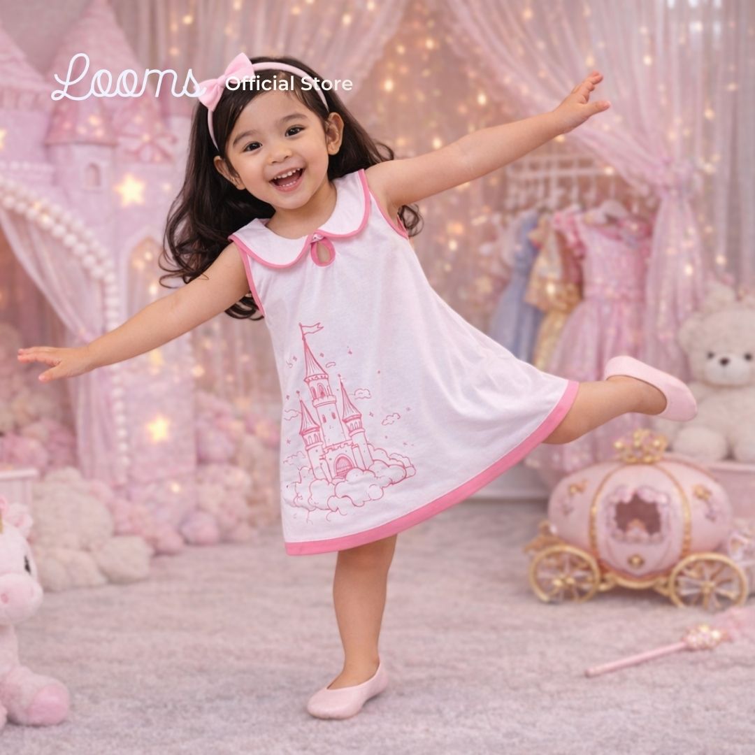 PRINCESS DRESS FOR TODDLERS (1-3 YRS)