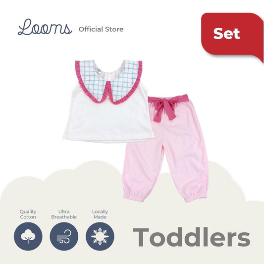 CARMEN BLOUSE AND PANTS SET FOR TODDLERS (1-3 YRS)