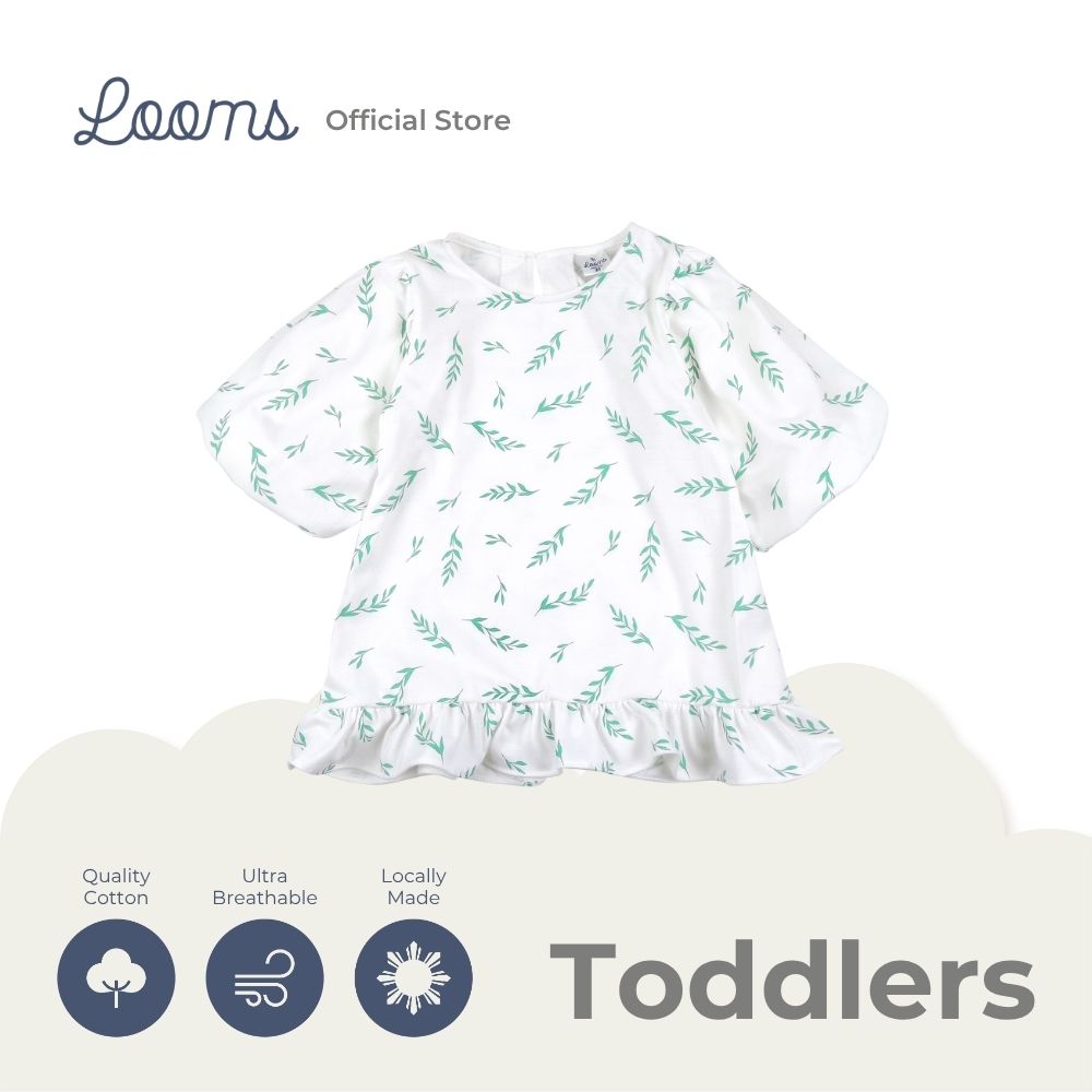 RESEDA LINEN DRESS FOR TODDLERS (1-3 YRS)