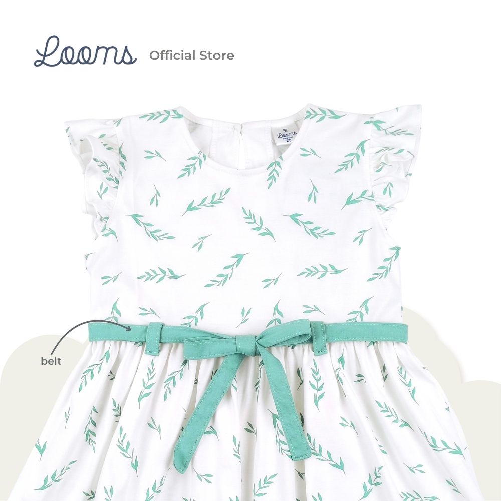 RESEDA LINEN DRESS FOR TODDLERS (1-3 YRS)