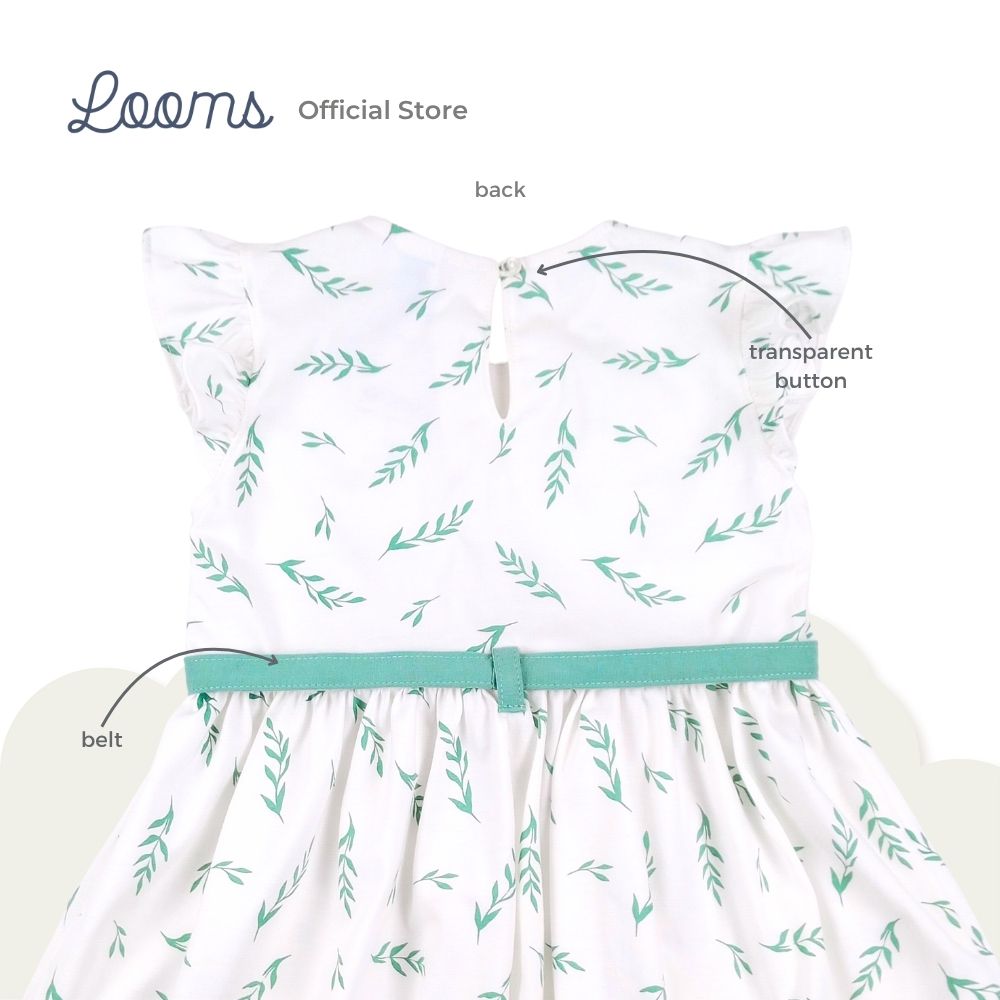 RESEDA LINEN DRESS FOR TODDLERS (1-3 YRS)