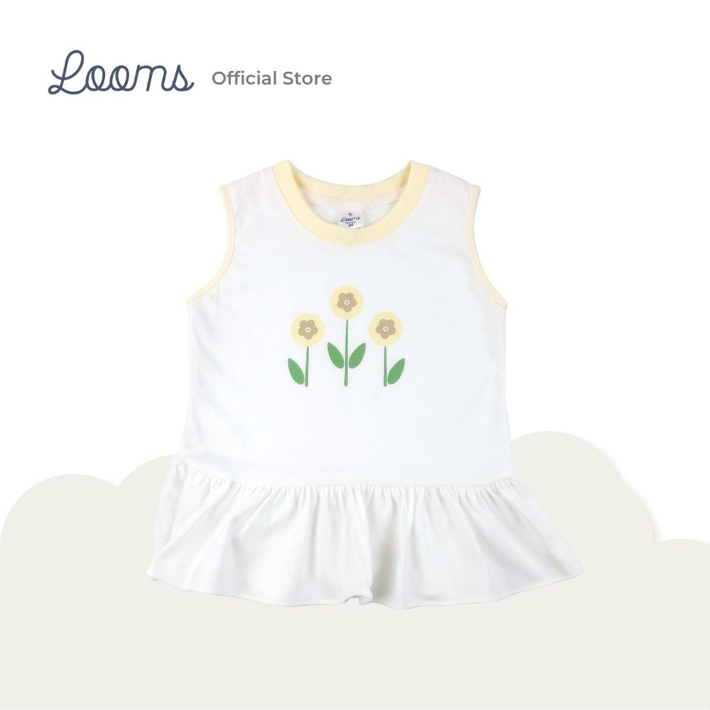 BLOOMS BLOUSE AND LEGGINGS SET FOR TODDLERS (1-3 YRS)