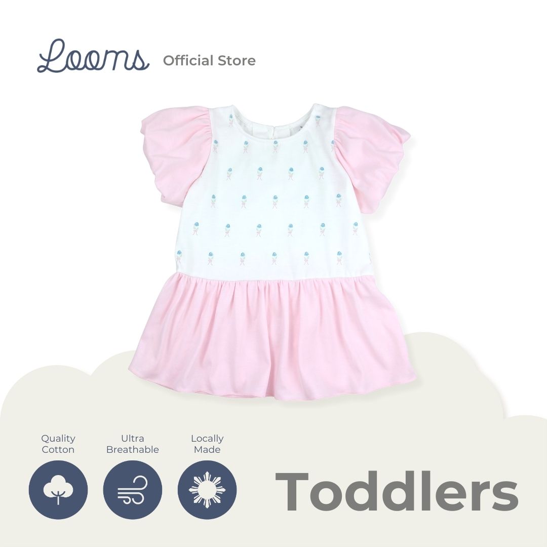 BOUQUET DRESS FOR TODDLERS (1-3 YRS)