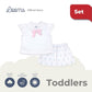 BOUQUET BLOUSE AND SKIRT SET FOR TODDLERS (1-3 YRS)
