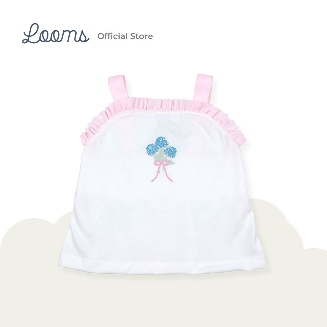 BOUQUET TANK TOP AND SHORTS SET FOR TODDLERS (1-3 YRS)