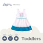 SEASHELLS DRESS FOR TODDLERS (1-3 YRS)