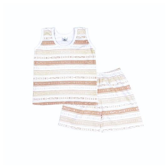 HABI SANDO WITH SHORTS FOR INFANTS (3-12 MONTHS)