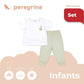 PEREGRINE CIRQUE BEBE SHIRT AND PAJAMA SET FOR INFANTS (3-12 MONTHS)