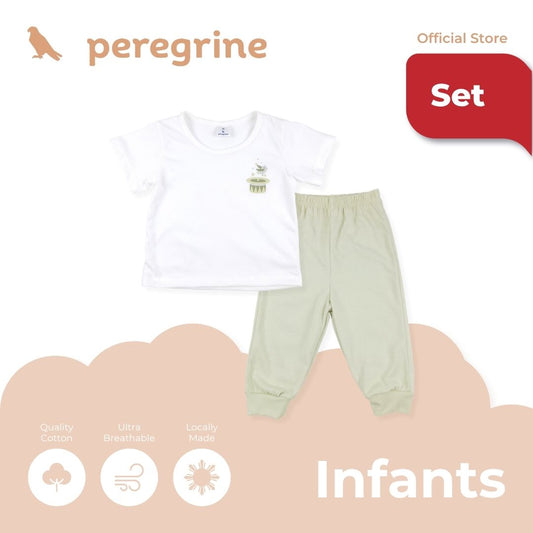 PEREGRINE CIRQUE BEBE SHIRT AND PAJAMA SET FOR INFANTS (3-12 MONTHS)