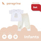 PEREGRINE SILLY GOOSE SHIRT AND PAJAMA SET FOR INFANTS (3-12 MONTHS)