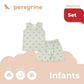 PEREGRINE SAFARI SANDO AND SHORTS SET FOR INFANTS (3-12 MOS)