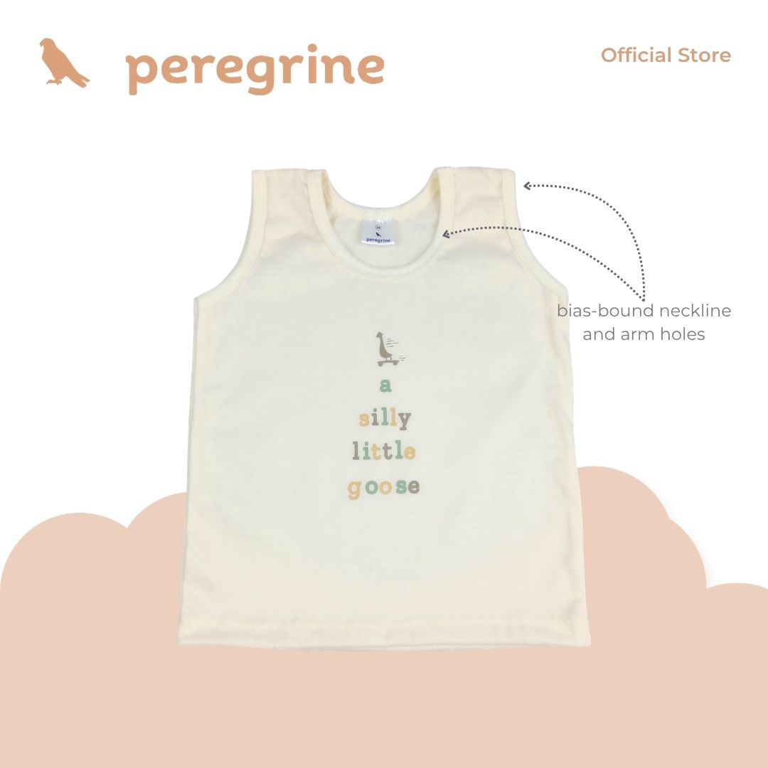 PEREGRINE SILLY GOOSE TANK TOP AND PAJAMA SET FOR INFANTS (3-12 MONTHS)