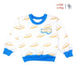 NIÑO NIÑA PINOY STREAT BOYS SWEATER AND SHORTS SET FOR TODDLERS 1-4 YEARS OLD