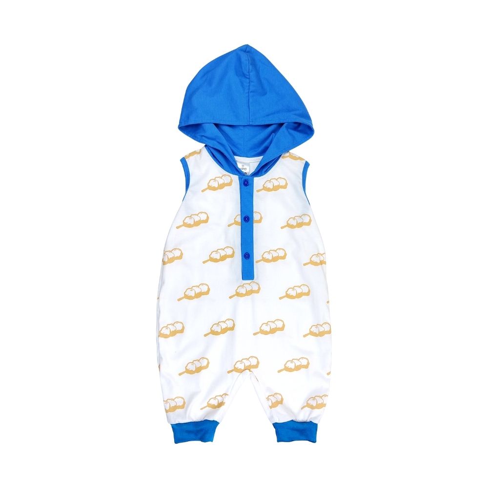 NIÑO NIÑA PINOY STREAT BOYS HOODED JUMPSUIT FOR TODDLERS 1-4 YEARS OLD