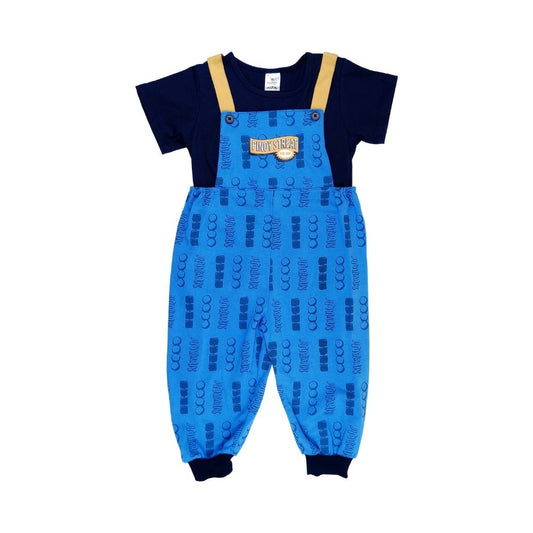 NIÑO NIÑA PINOY STREAT BOYS JUMPSUIT AND SHIRT SET FOR TODDLERS 1-4 YEARS OLD