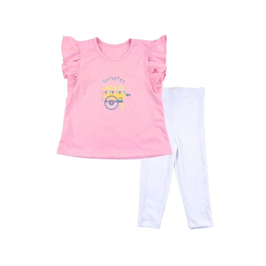 NIÑO NIÑA PINOY STREAT GIRLS BLOUSE AND LEGGINGS FOR TODDLERS 1-4 YEARS OLD