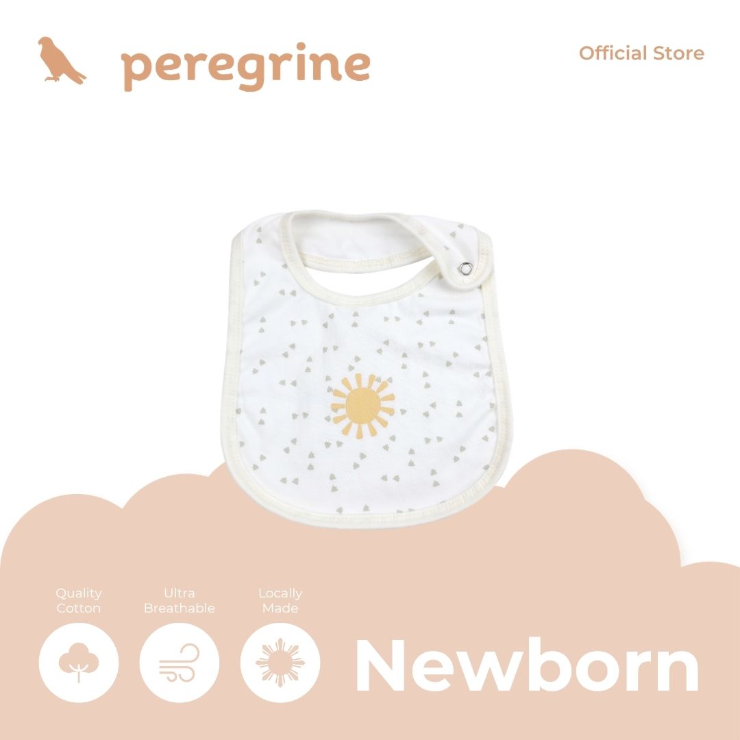 PEREGRINE SILLY GOOSE BIB FOR NEWBORN