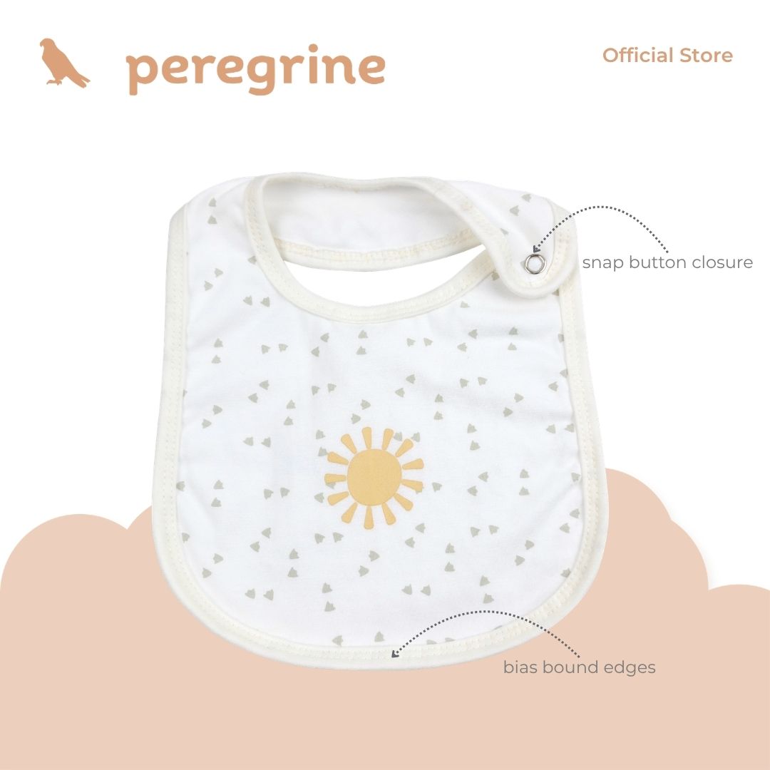 PEREGRINE SILLY GOOSE BIB FOR NEWBORN