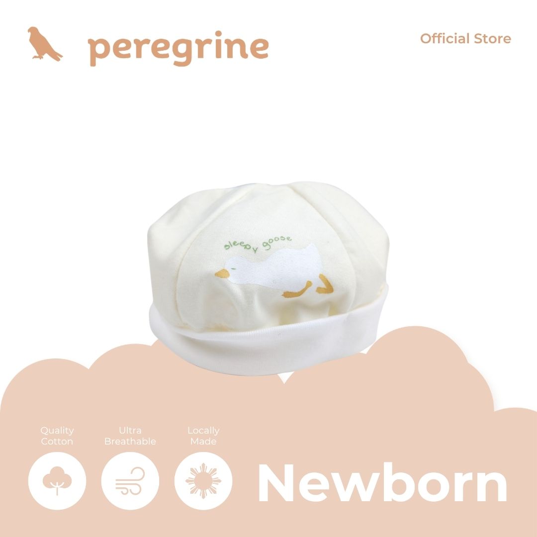 PEREGRINE SILLY GOOSE BONNET FOR NEWBORN