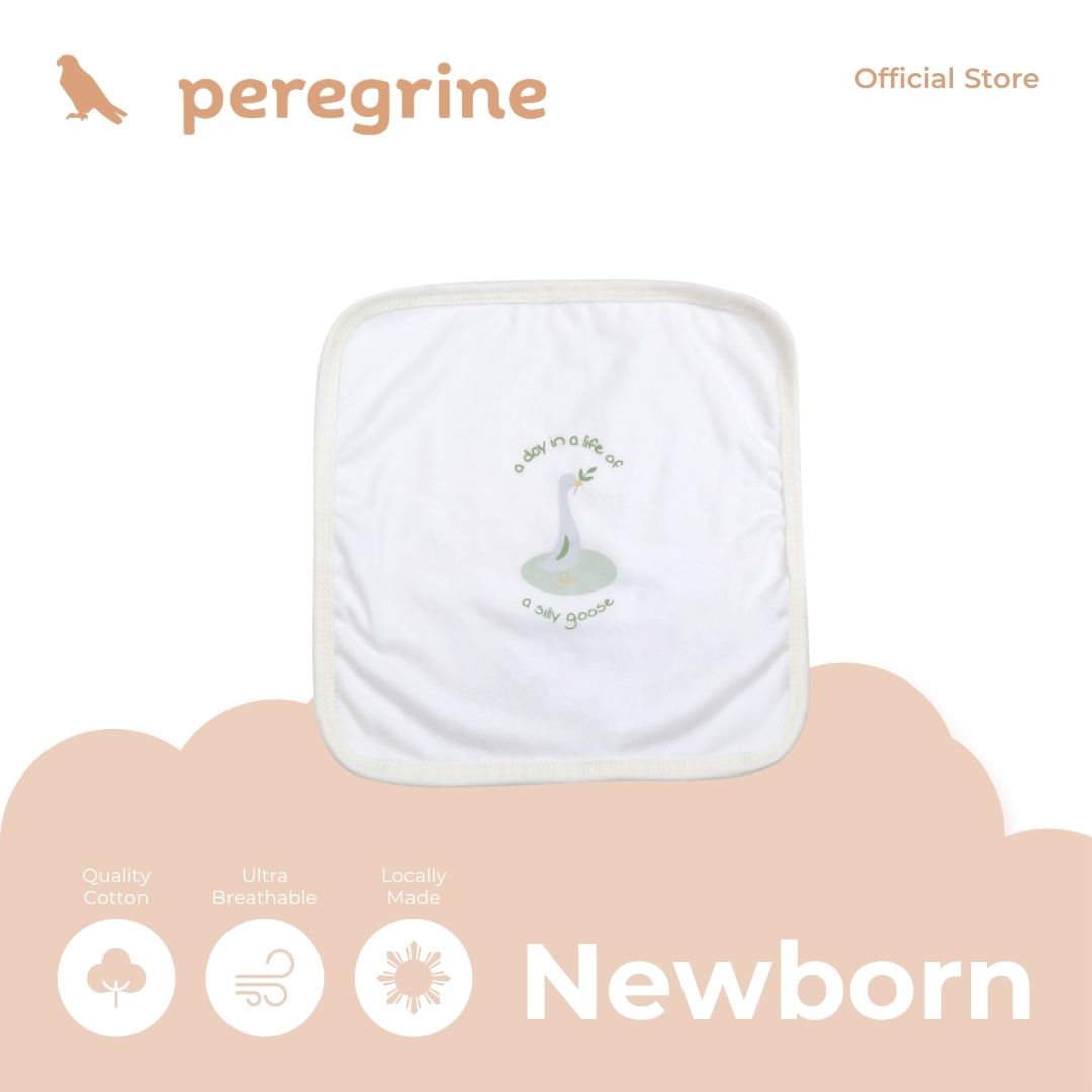 PEREGRINE SILLY GOOSE WASHCLOTH FOR NEWBORN