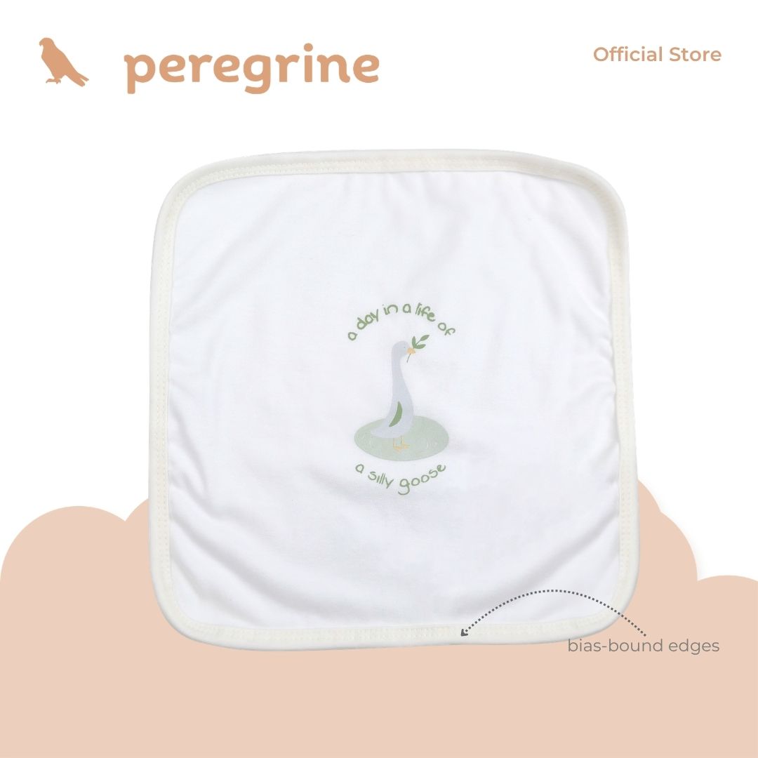 PEREGRINE SILLY GOOSE WASHCLOTH FOR NEWBORN