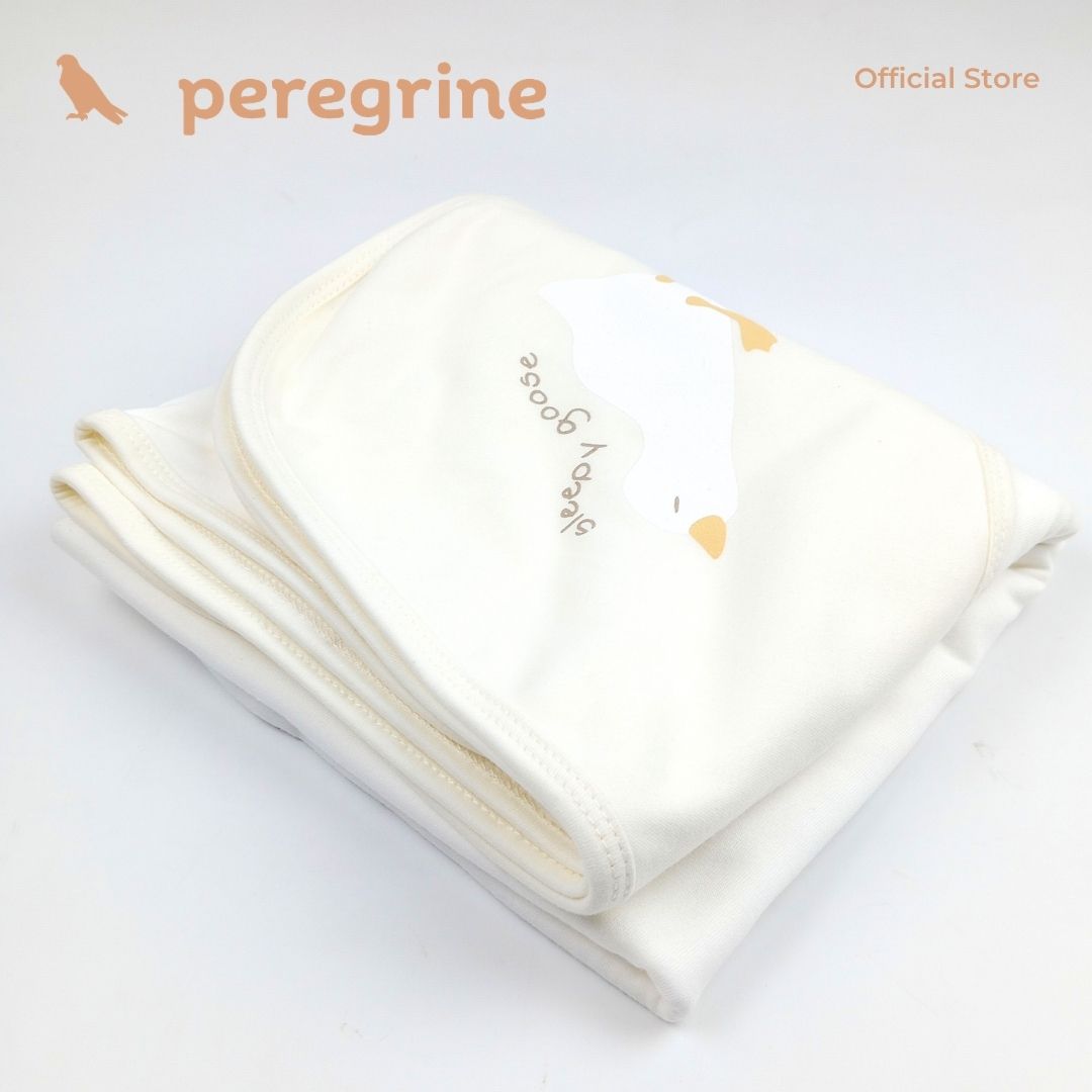 PEREGRINE SILLY GOOSE HOODED BLANKET FOR NEWBORN