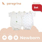 PEREGRINE SILLY GOOSE ONESIE 2 IN 1 PACK FOR NEWBORN (0-6 MOS)