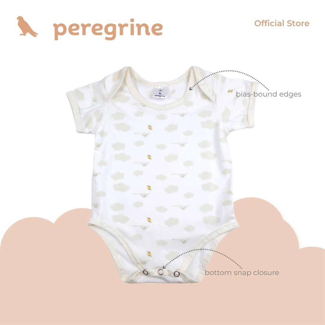 PEREGRINE SILLY GOOSE ONESIE 2 IN 1 PACK FOR NEWBORN (0-6 MOS)
